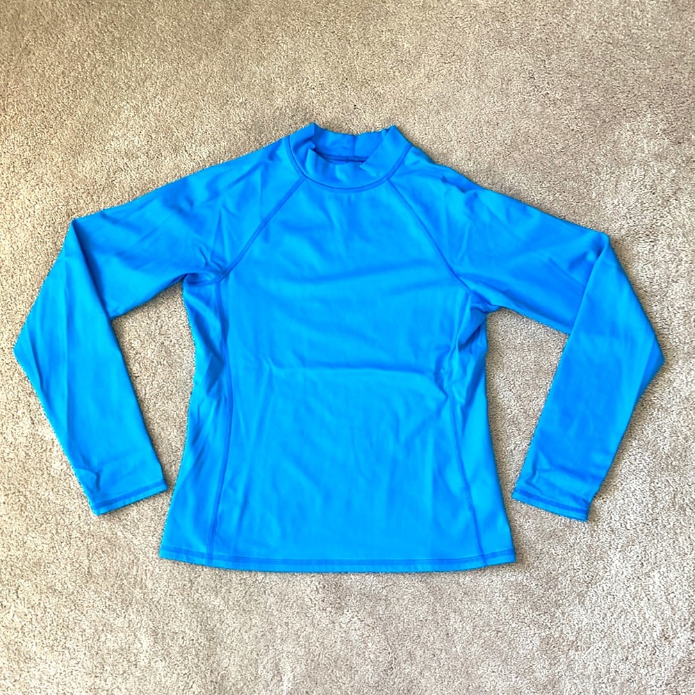 Lands’ End Girls L 14 Slim Swim/Rashguard